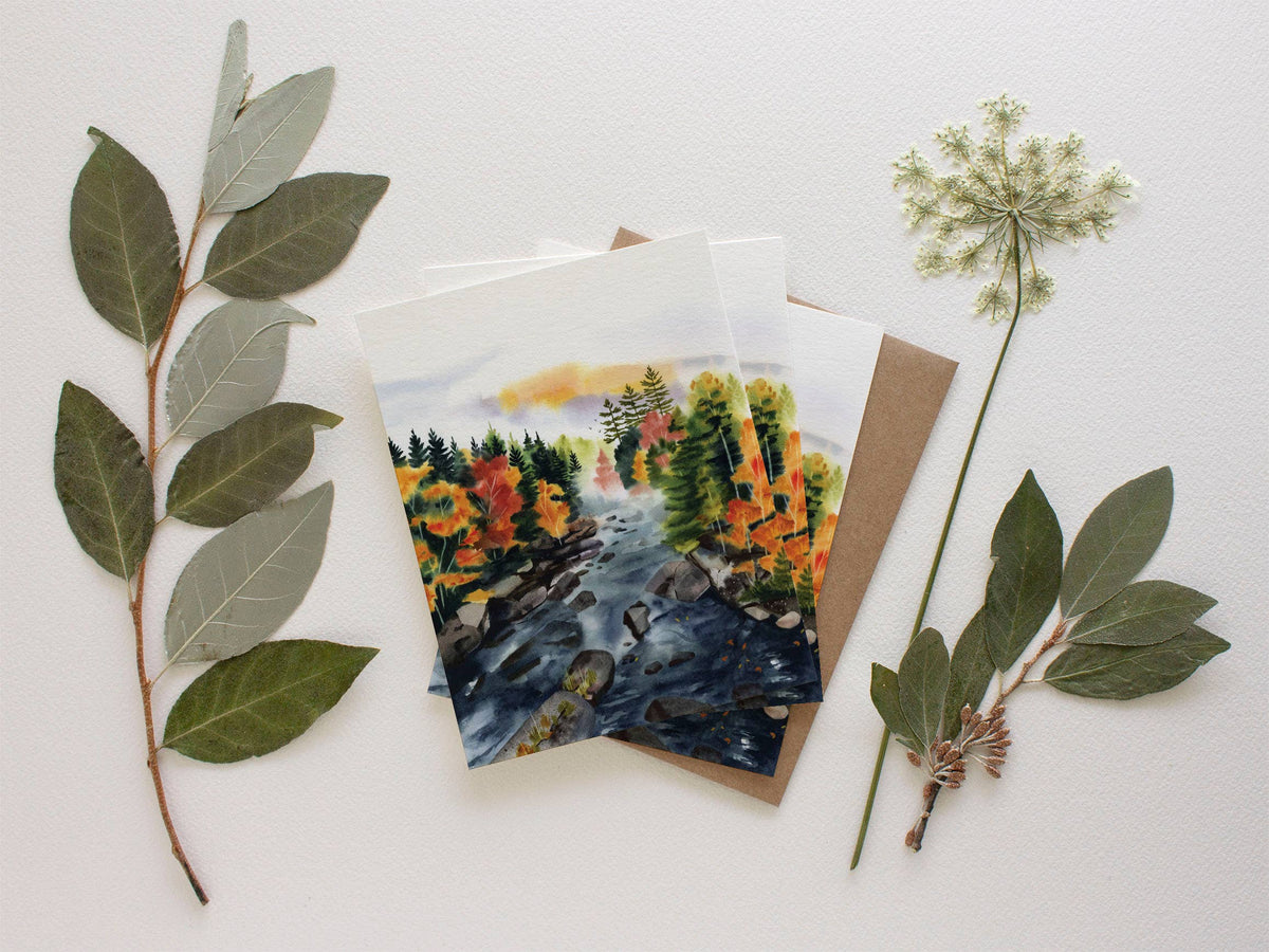 River's Edge Greeting Card | May We Fly