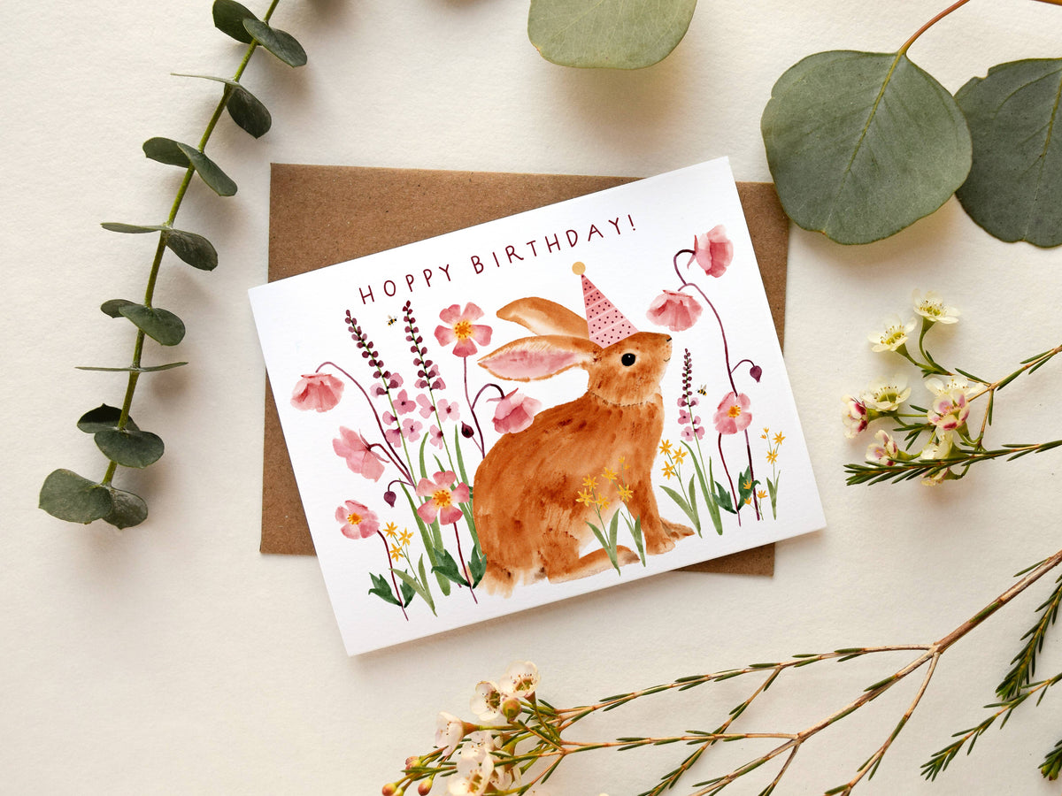 Hoppy Birthday Greeting Card