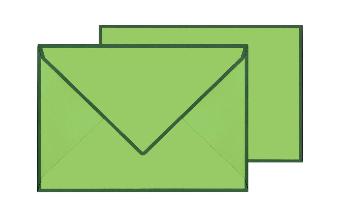 Original Crown Mill Color Edge Note Card Box