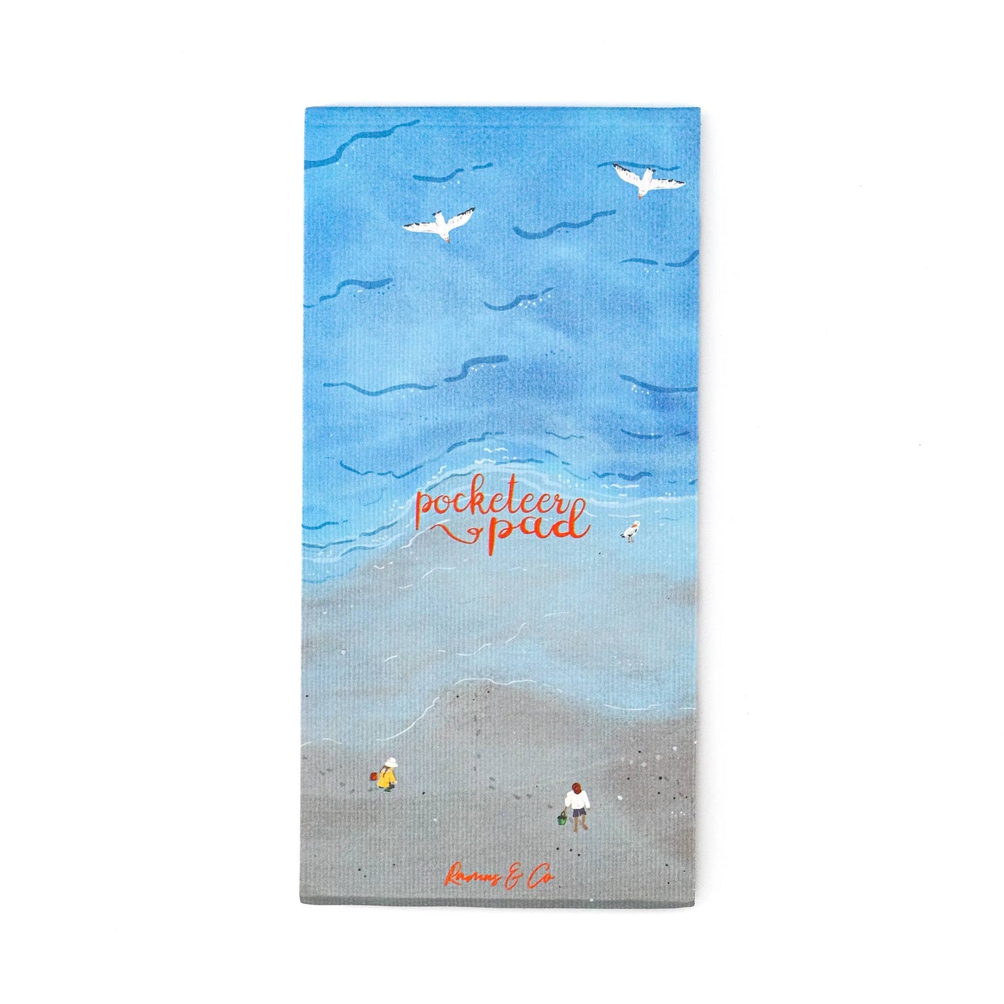 By The Sea Pocketeer Pad - Linen Sheet Coastal Notepad