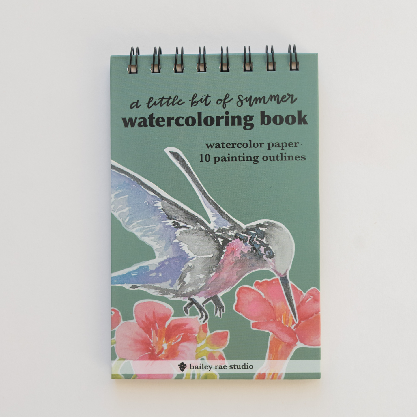 bailey rae studio | A Little Bit of Summer - Mini Watercoloring Book