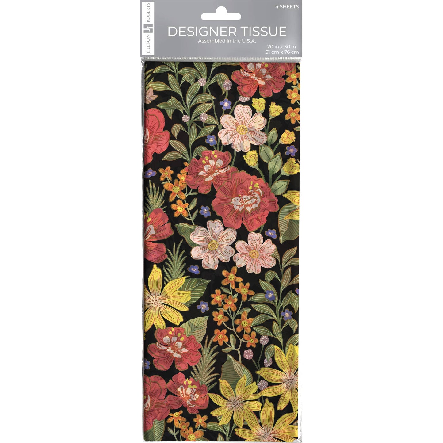 Fresh Floral Designer Tissue