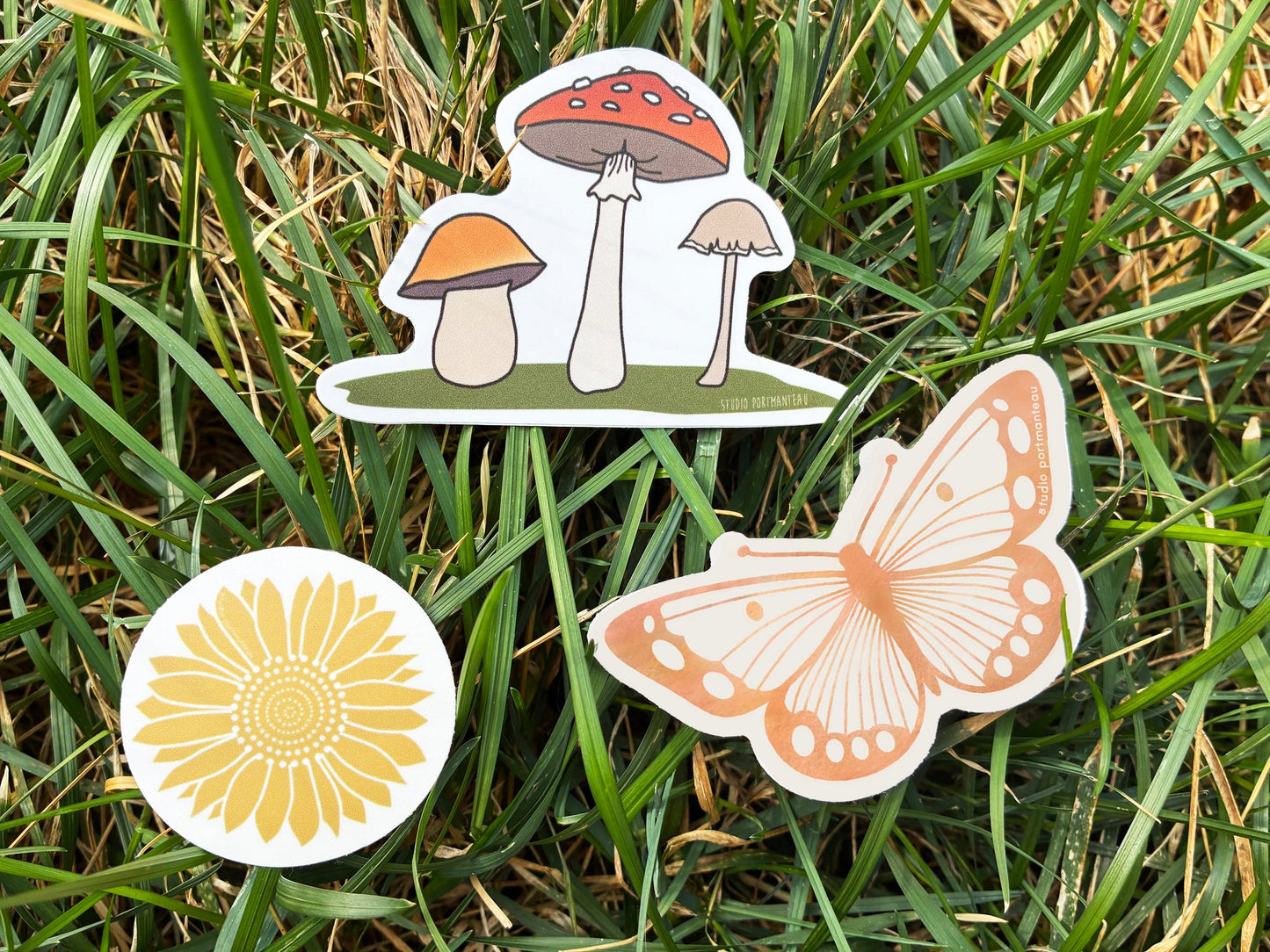 Sunflower Vinyl Sticker