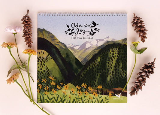 2027 Ode to Joy Wall Calendar | May We Fly