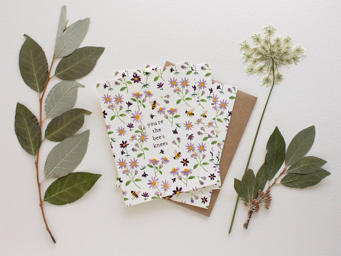 You're the Bee's Knees Greeting Card | May We Fly