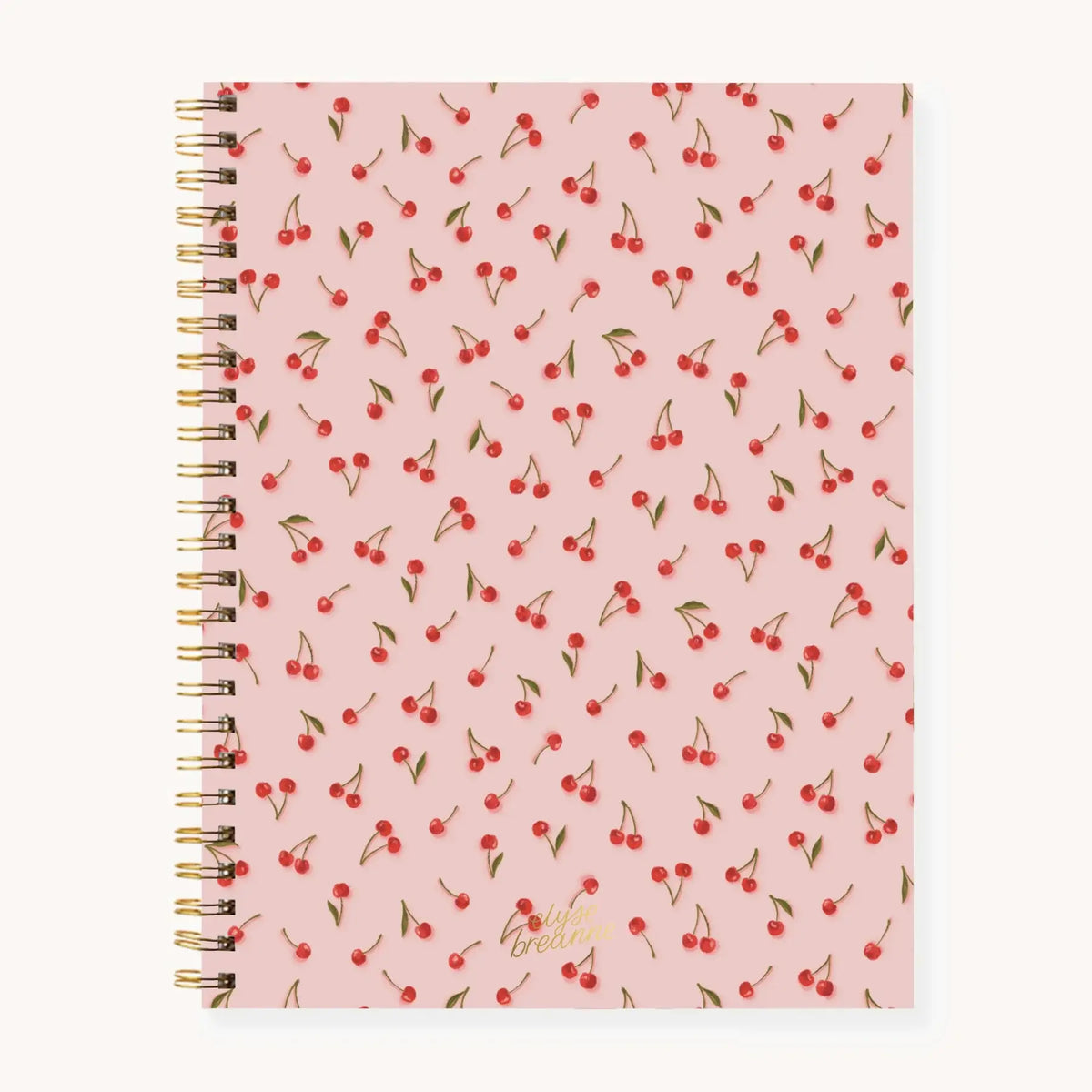 Floral Softcover Spiral Notebook