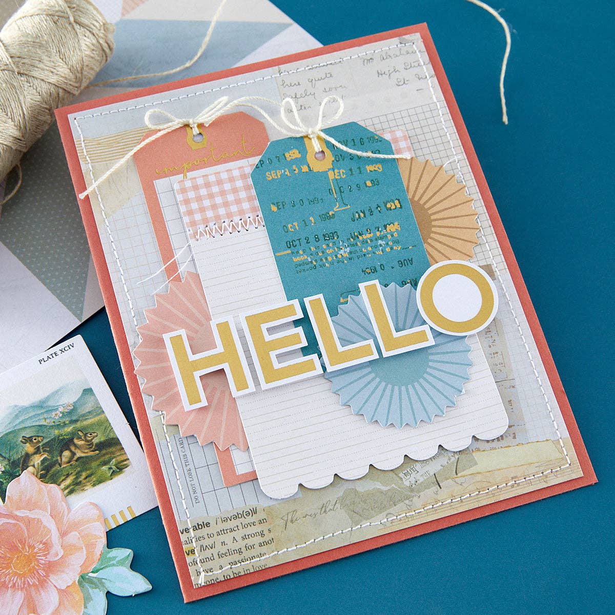Rosie's Studio Clementine 12" x 12" Designer Paper Pack