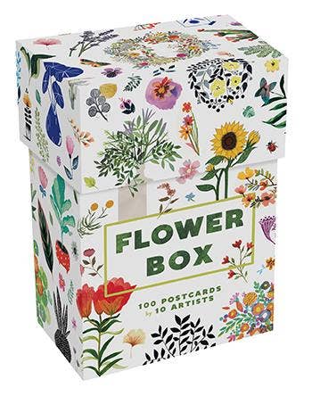 Flower Box | 100 Flower Postcards