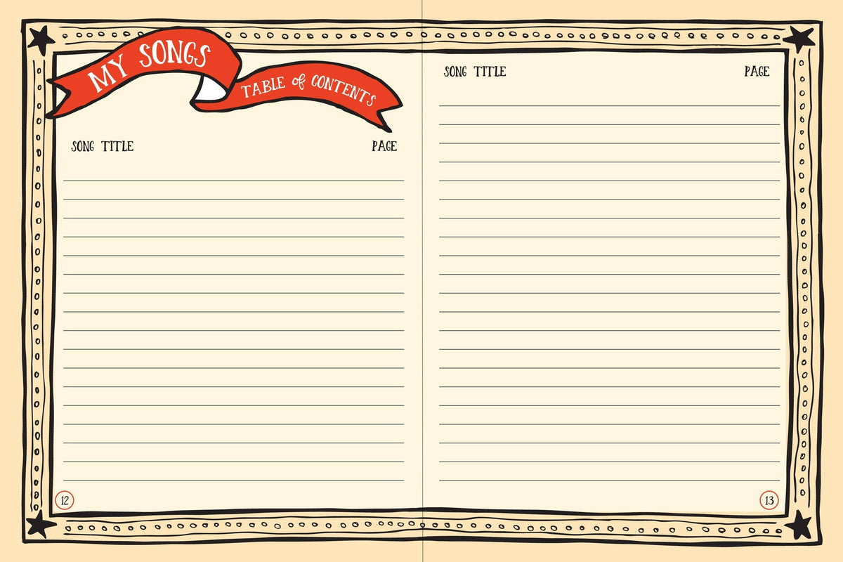 Peter Pauper Press - Songwriter's Journal