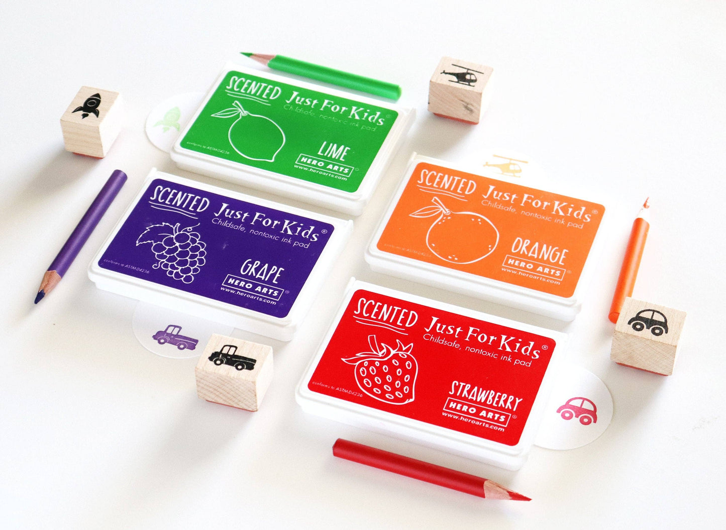 Kids Scented Ink Pad Orange (Orange)