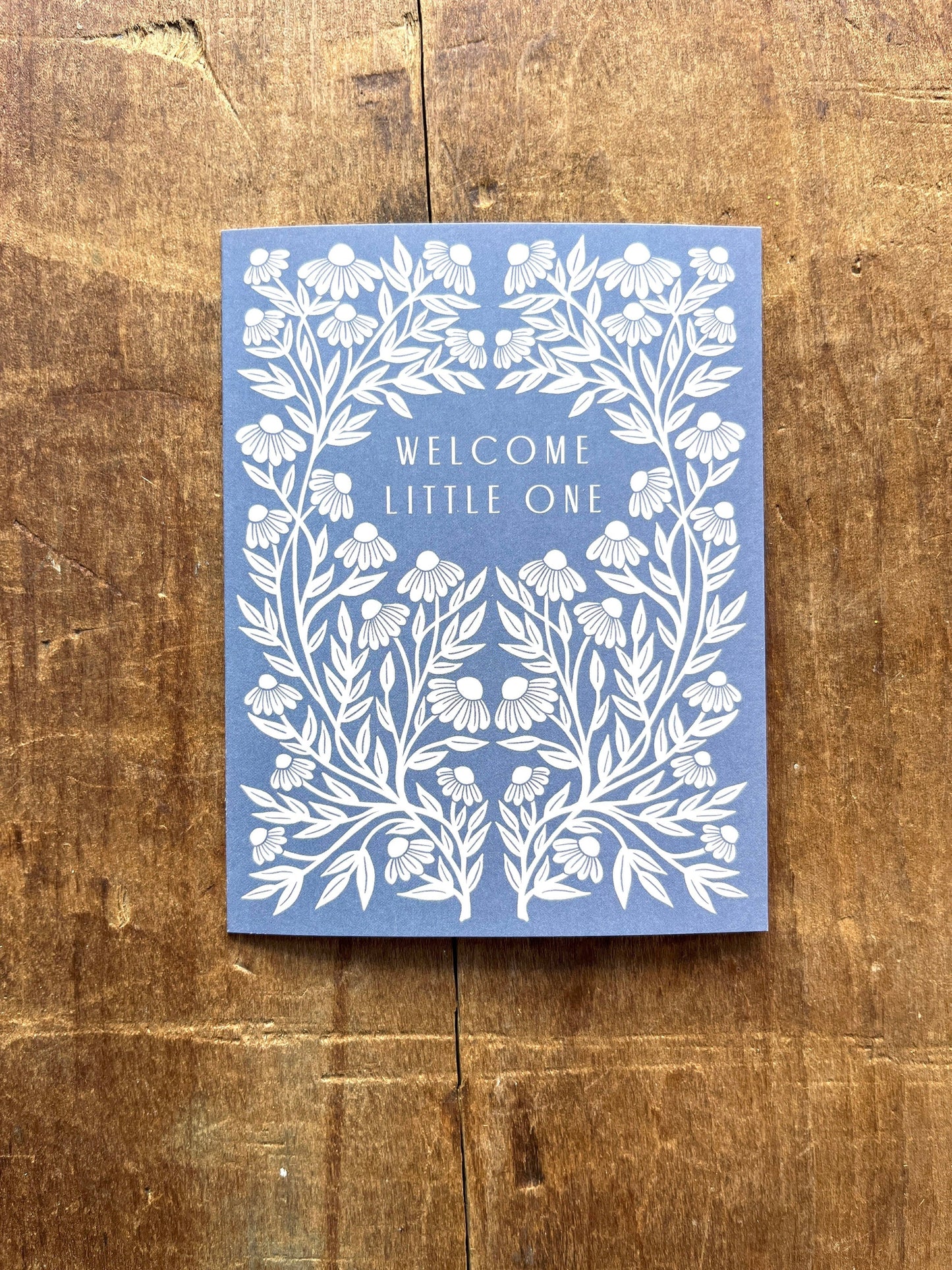 Katharine Watson - "Welcome Little One," Greeting Card