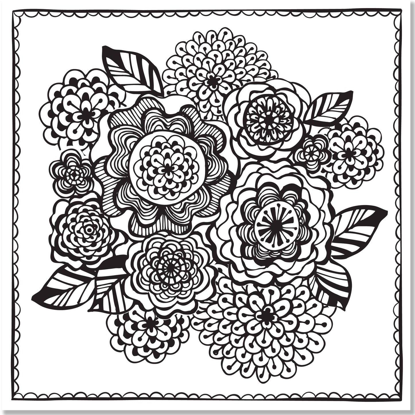 Peter Pauper Press | Joyful Designs Artist's Coloring Book