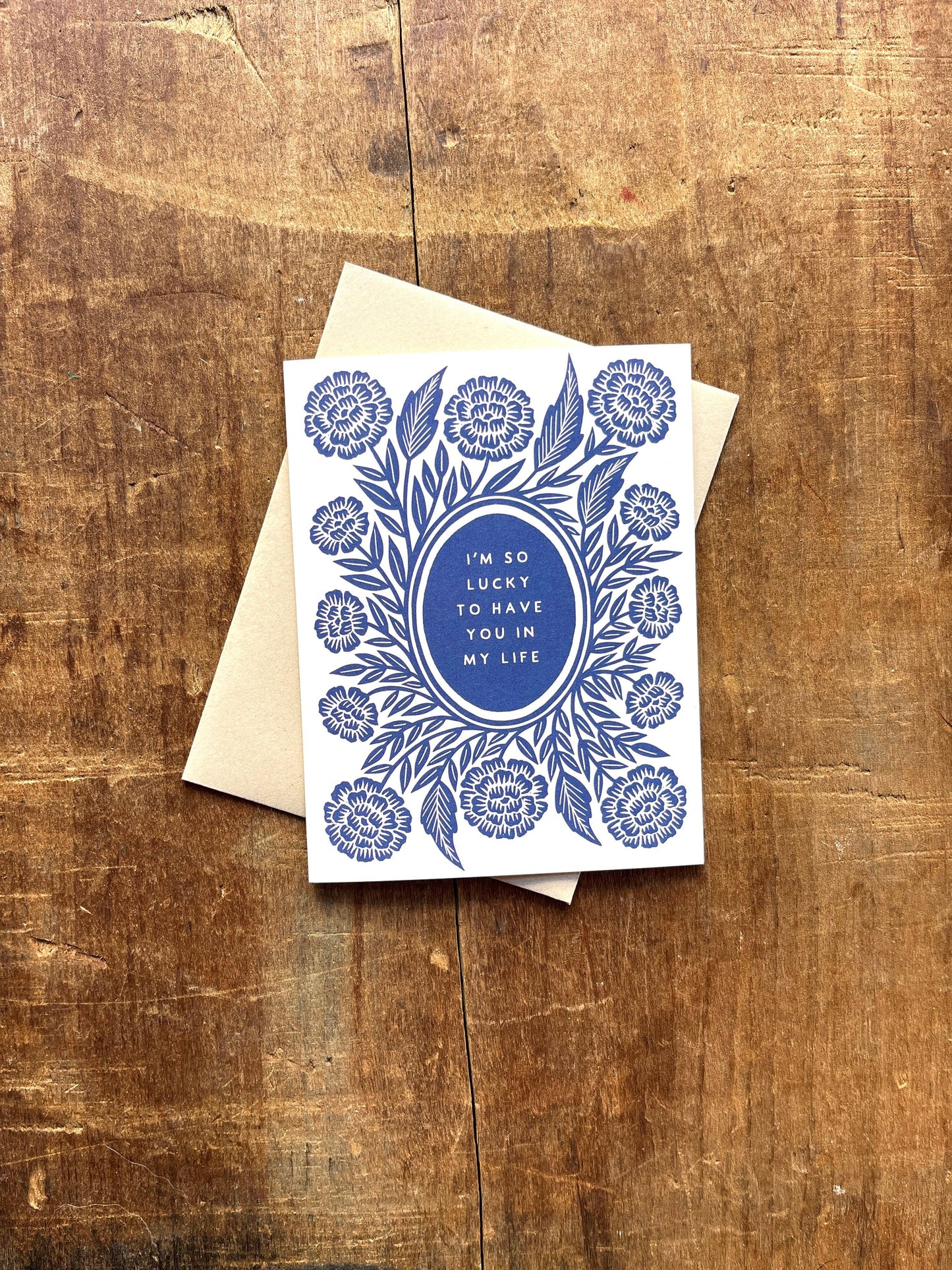 Katharine Watson - "I'm So Lucky to Have You in My Life," Greeting Card