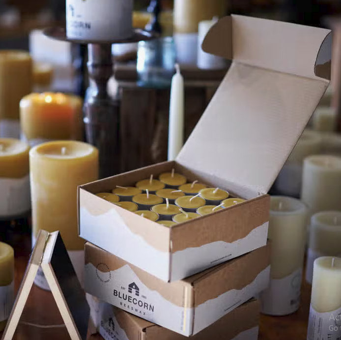 Pure Beeswax Tea Light Candle