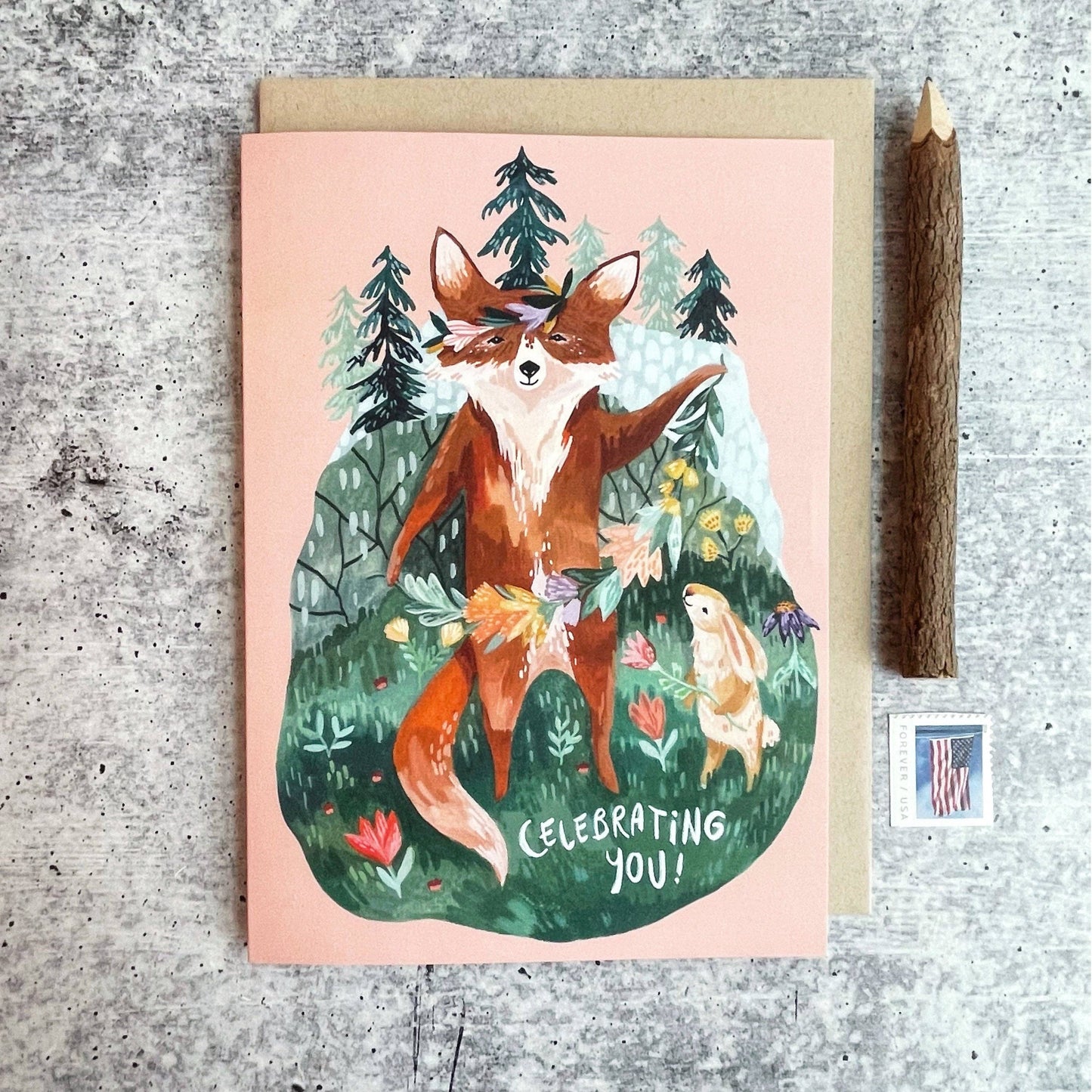 Celebrating You Birthday Card