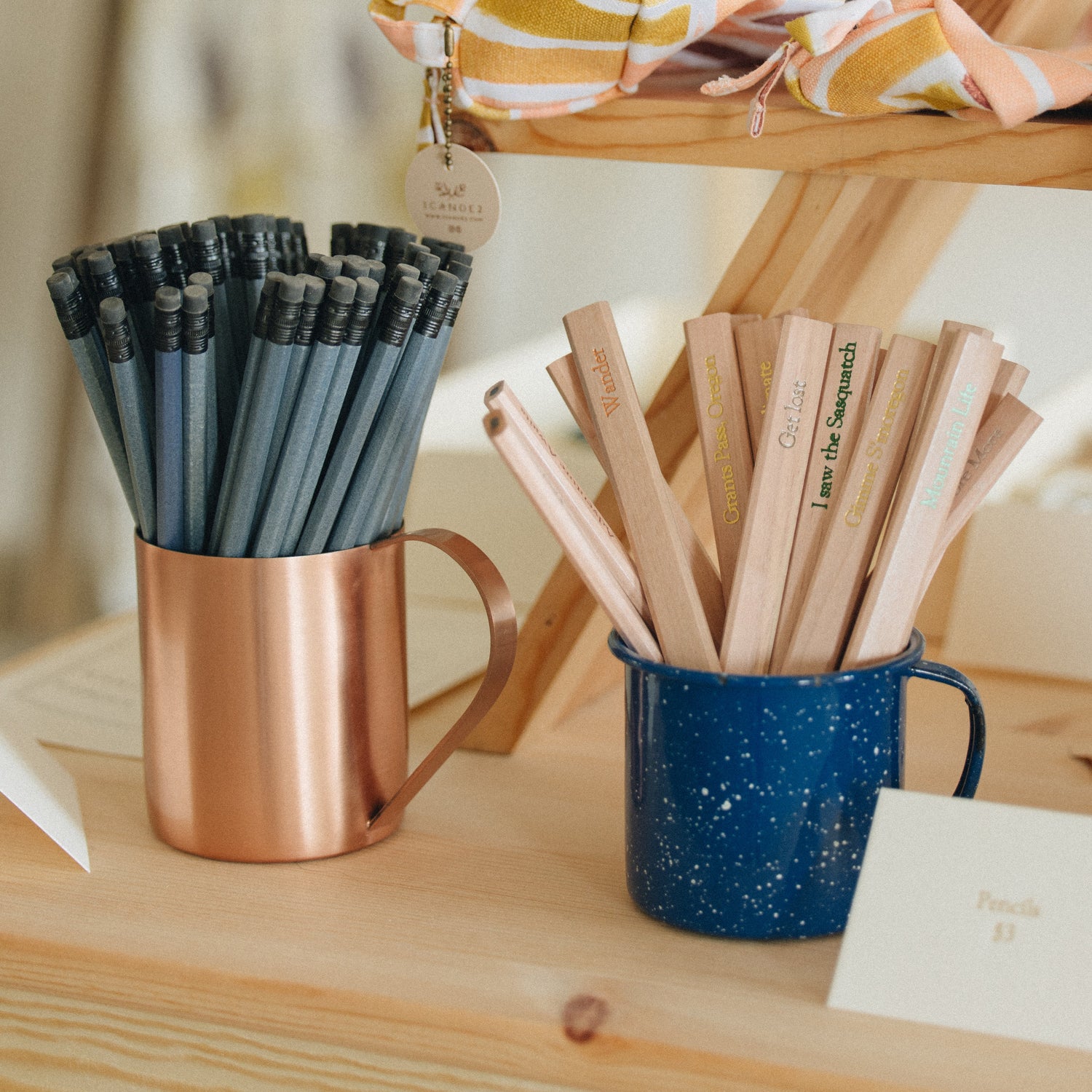 Pencils, Erasers, & Sharpeners