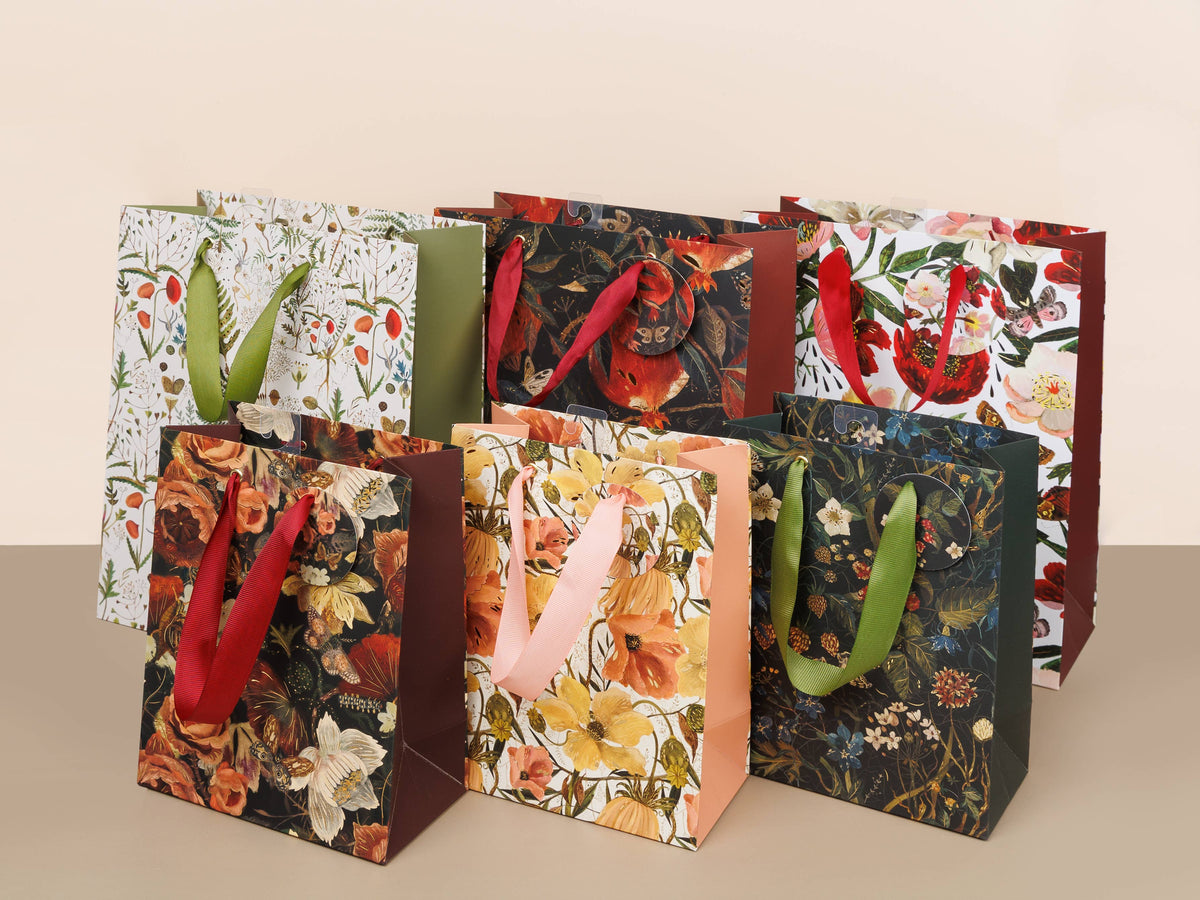 Peonies Medium Gift Bag