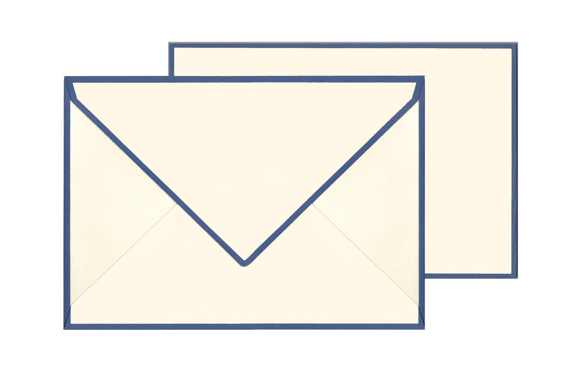 Original Crown Mill Color Edge Note Card Box