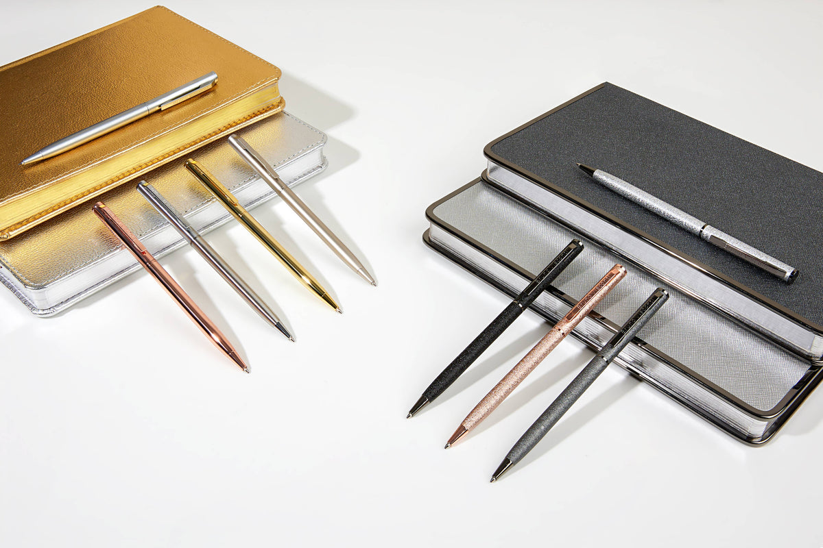 Tube of 12 Palermo pens - Rose Gold