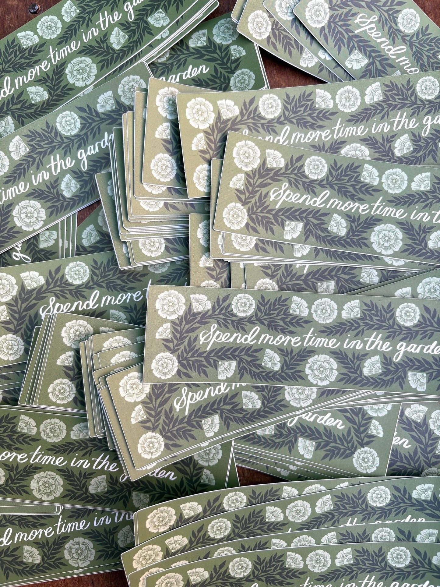 Katharine Watson | Spend More Time in the Garden Sticker