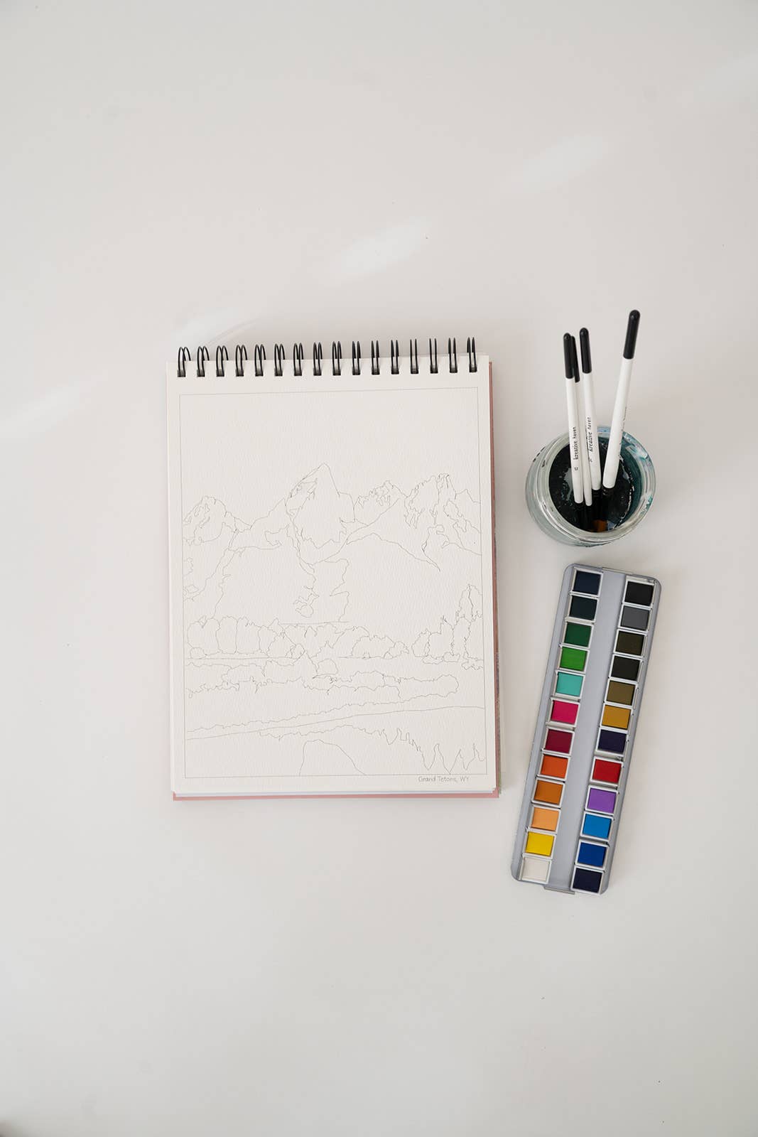 bailey rae studio | National Parks Watercoloring Book