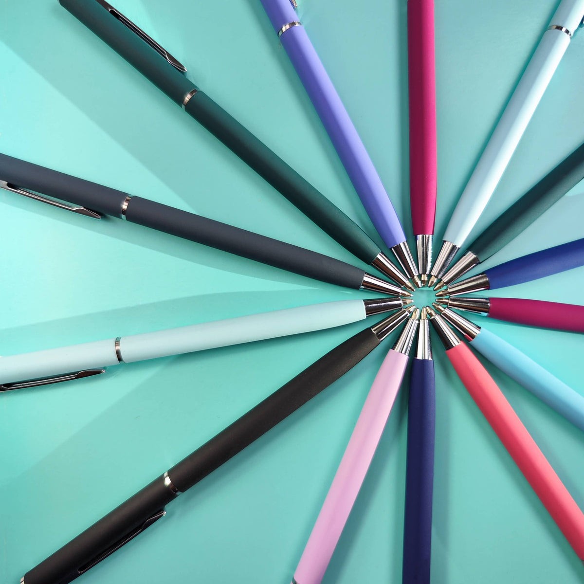 Tube of 12 Palermo pens - Forest Green