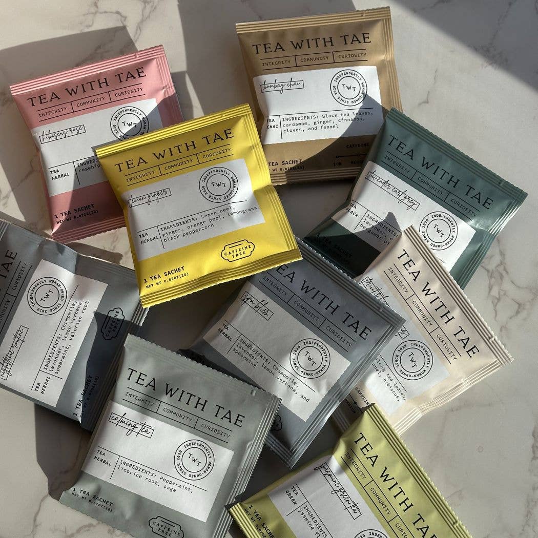 Bombay Masala Chai Black Tea - Individually Wrapped Tea Bag