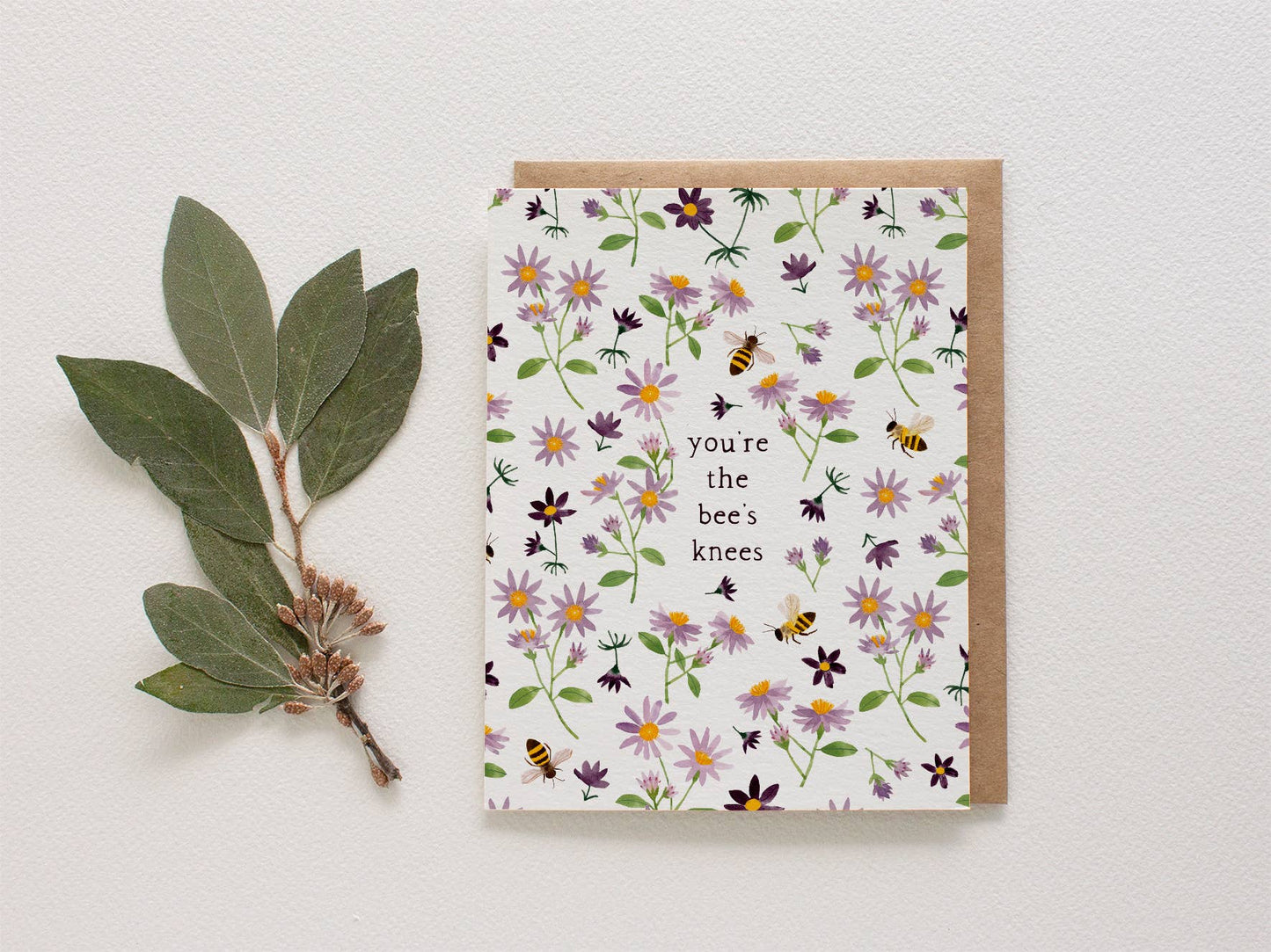 You're the Bee's Knees Greeting Card | May We Fly