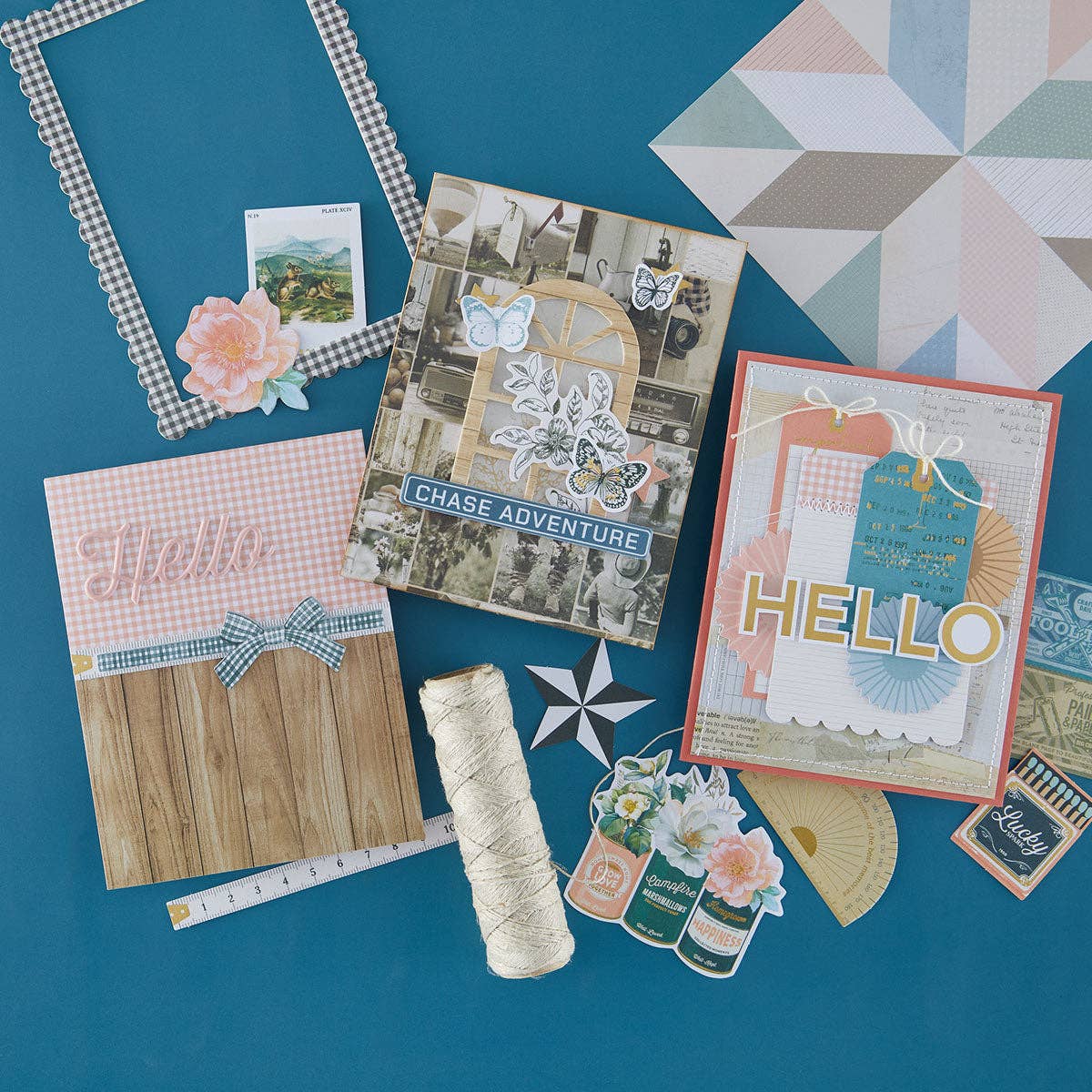 Rosie's Studio Clementine 12" x 12" Designer Paper Pack