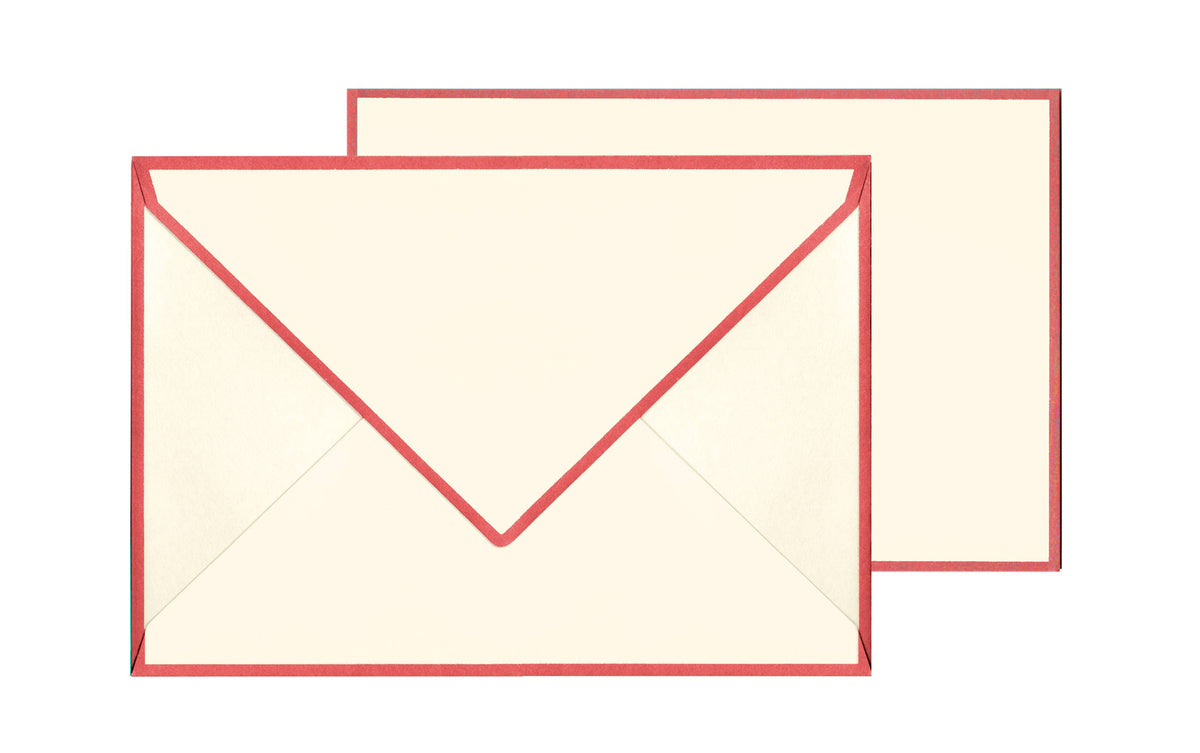Original Crown Mill Color Edge Note Card Box