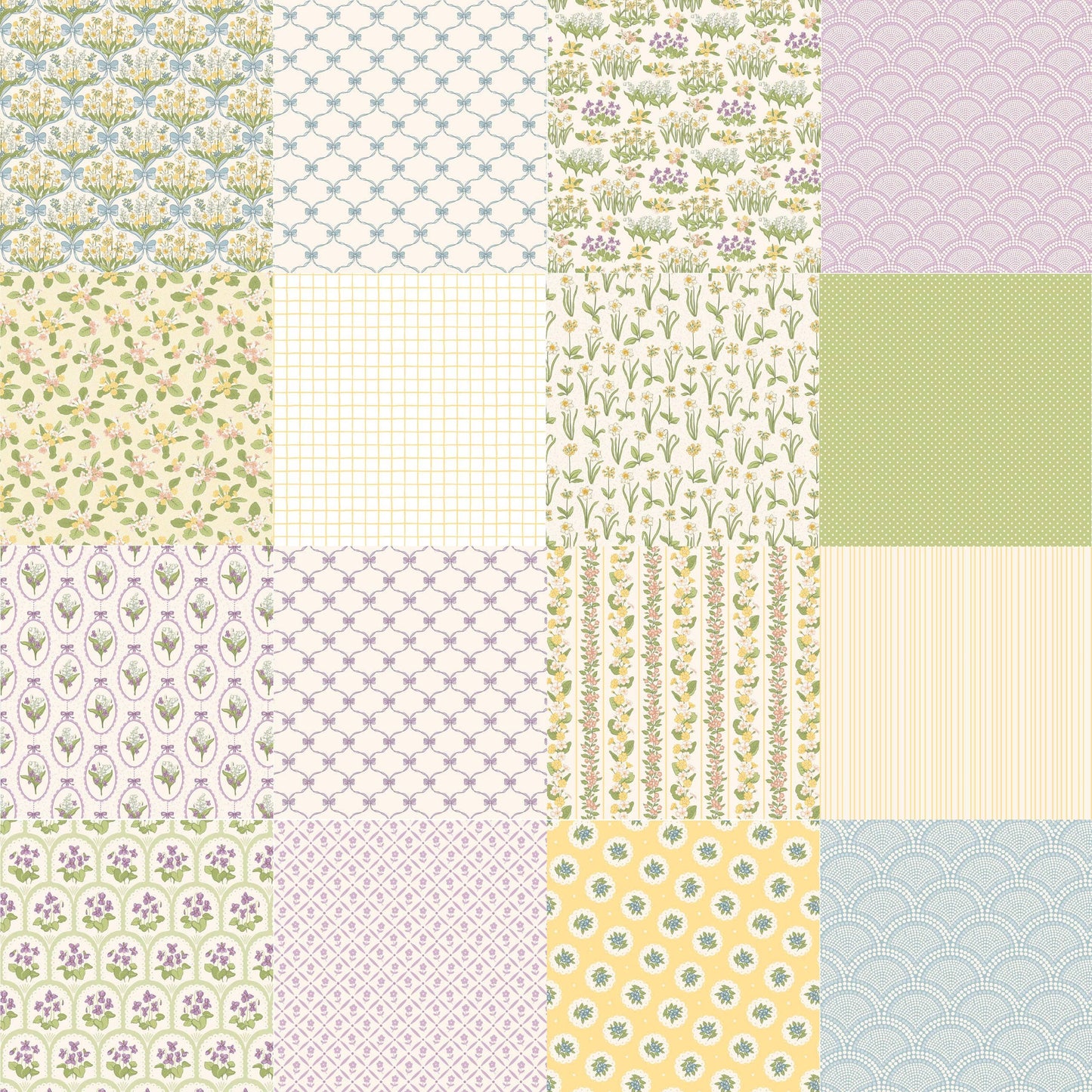 Wildflowers Patterned Paper Pack