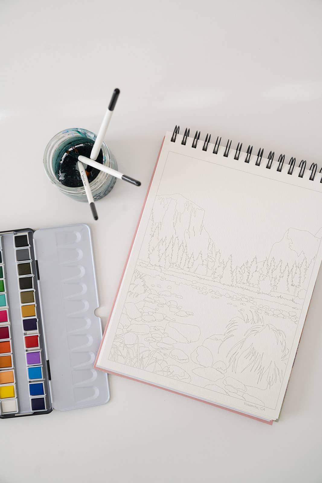bailey rae studio | National Parks Watercoloring Book