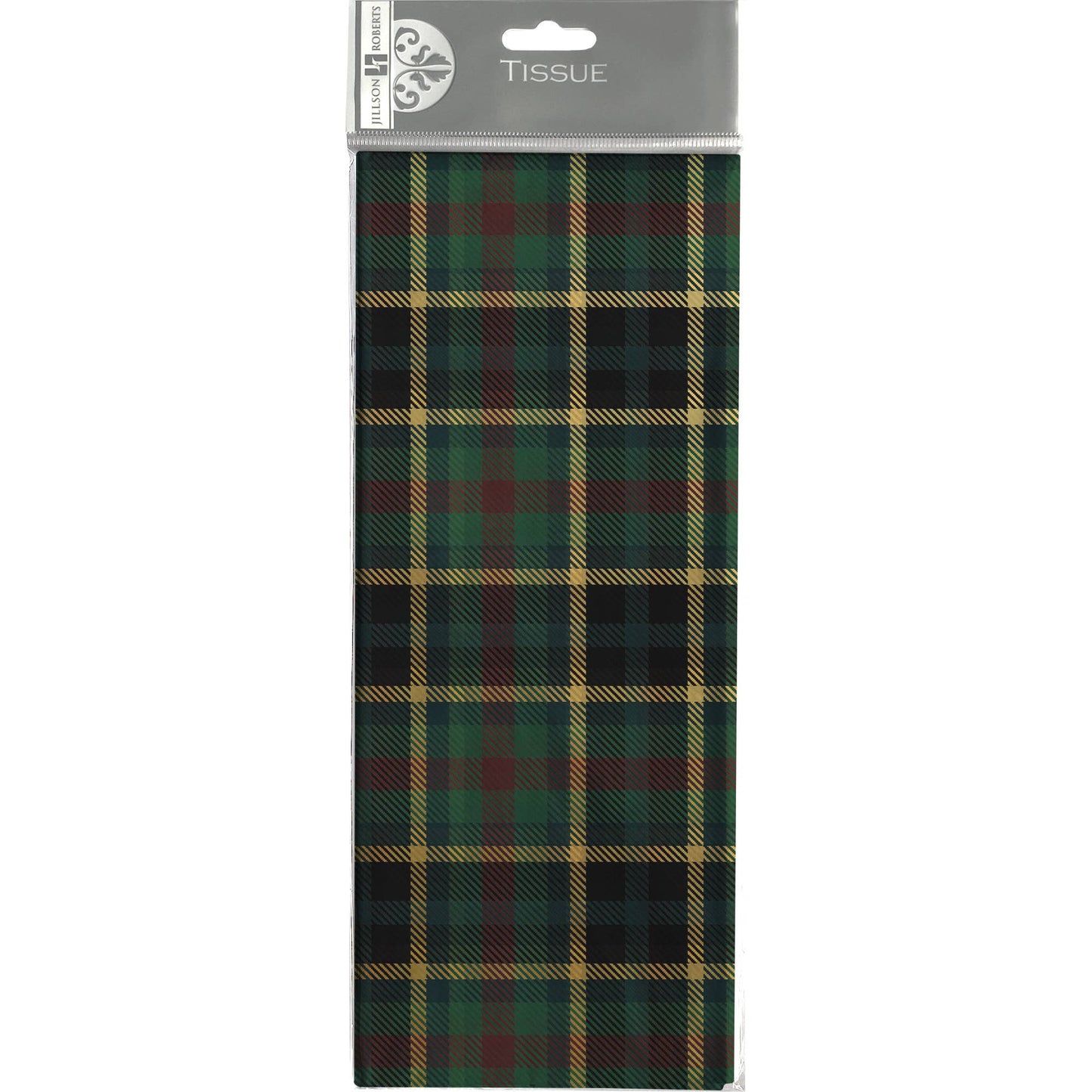 Hunter Navy Plaid Designer Tissue
