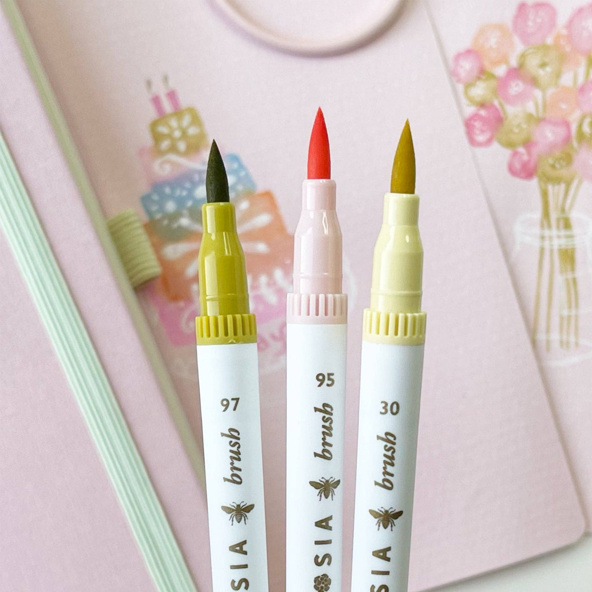 Pastel Dual Tip Markers | Primrosia