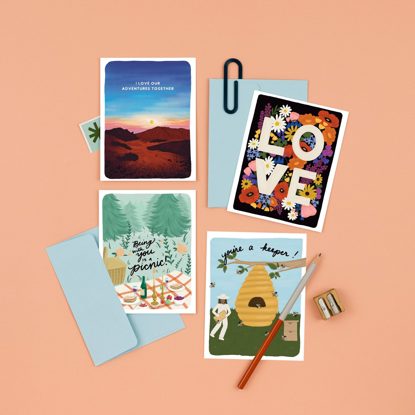 NP Adventures Together | Adventure Love Valentine Card