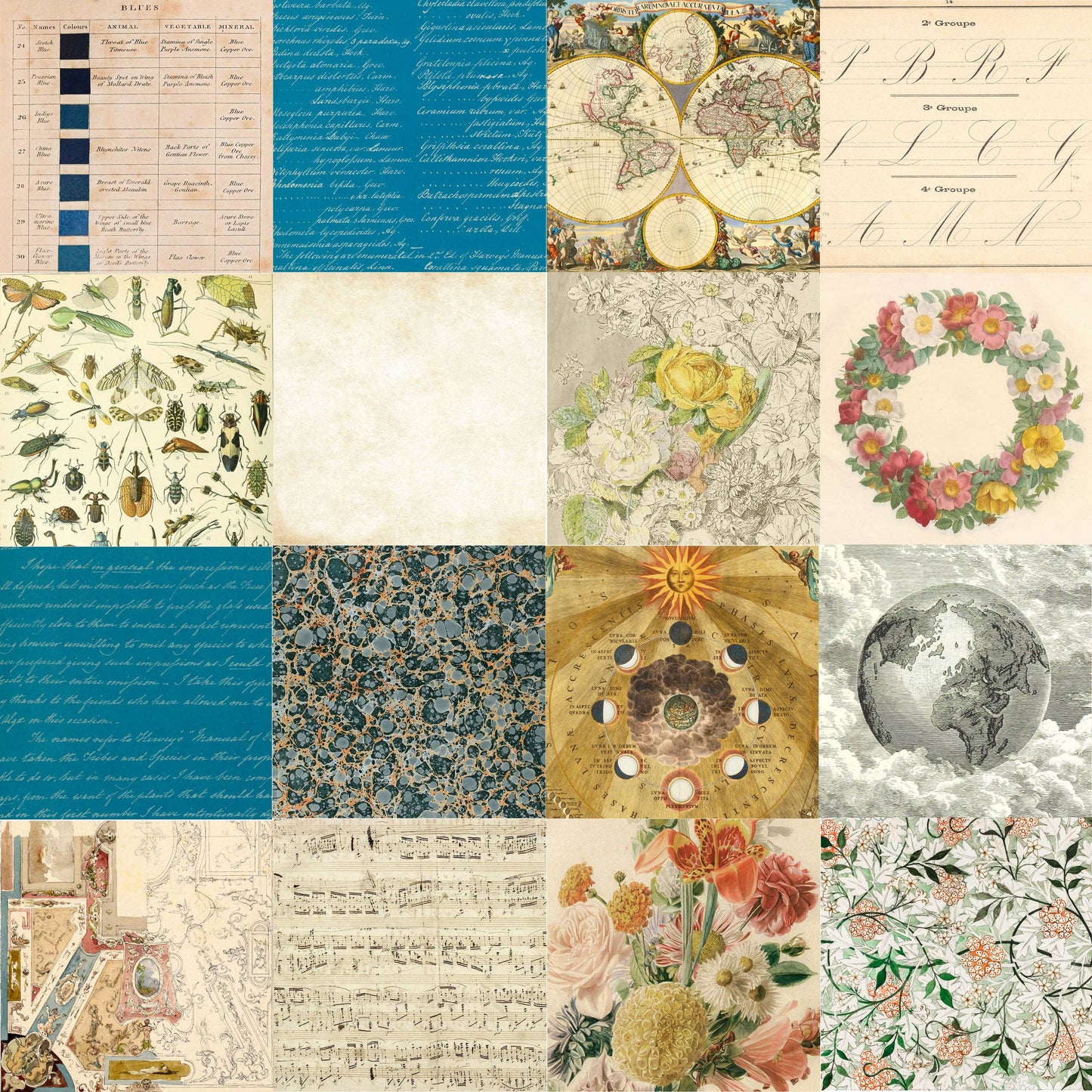 Ephemera Patterned Paper Pack