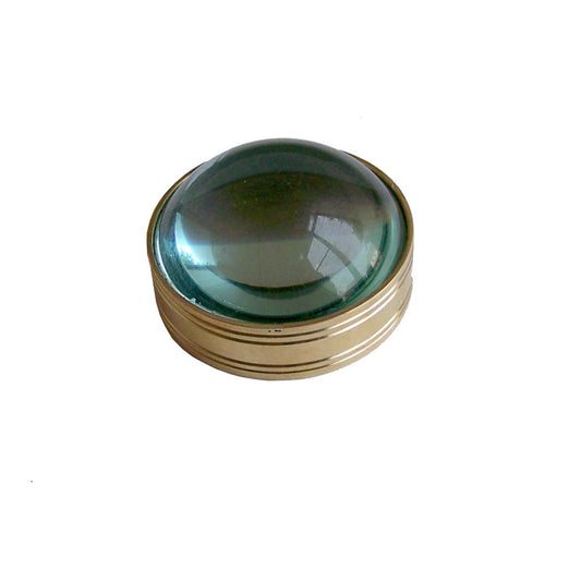 Polished Brass Desk Magnifying Glass | Classic Paperweight | Desk Essential