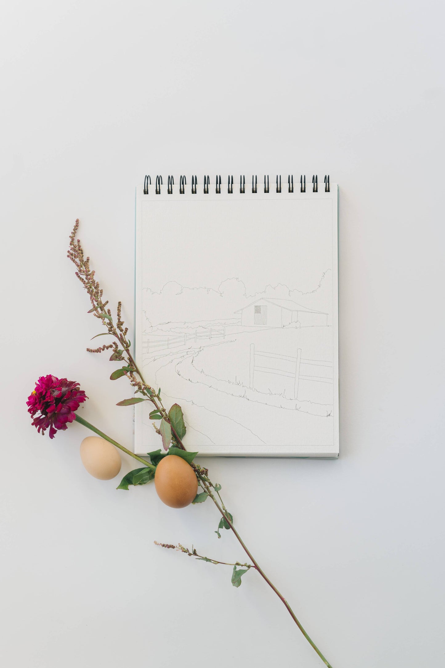 bailey rae studio | Country Life Watercoloring Book