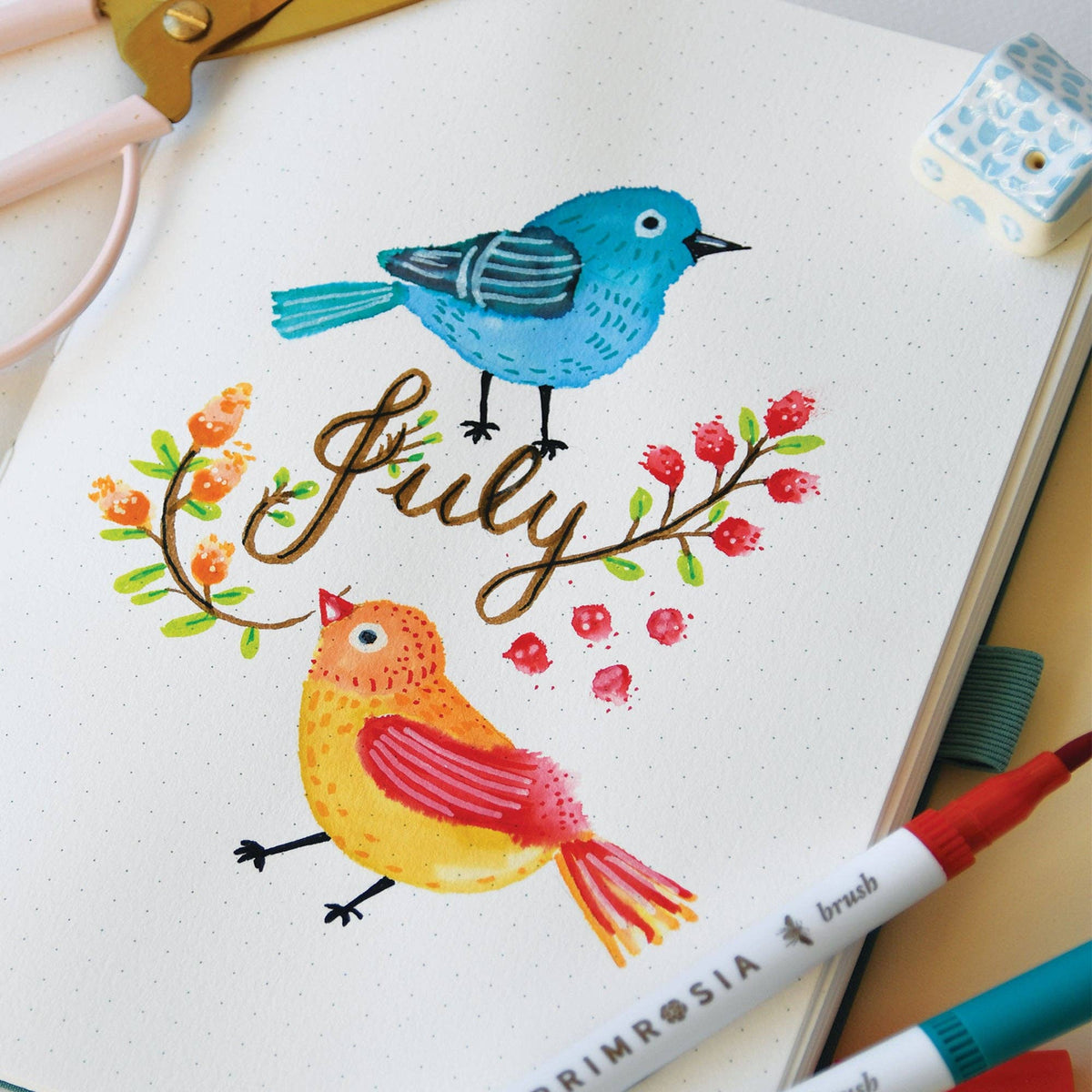 Flora Dual Tip Markers | Primrosia