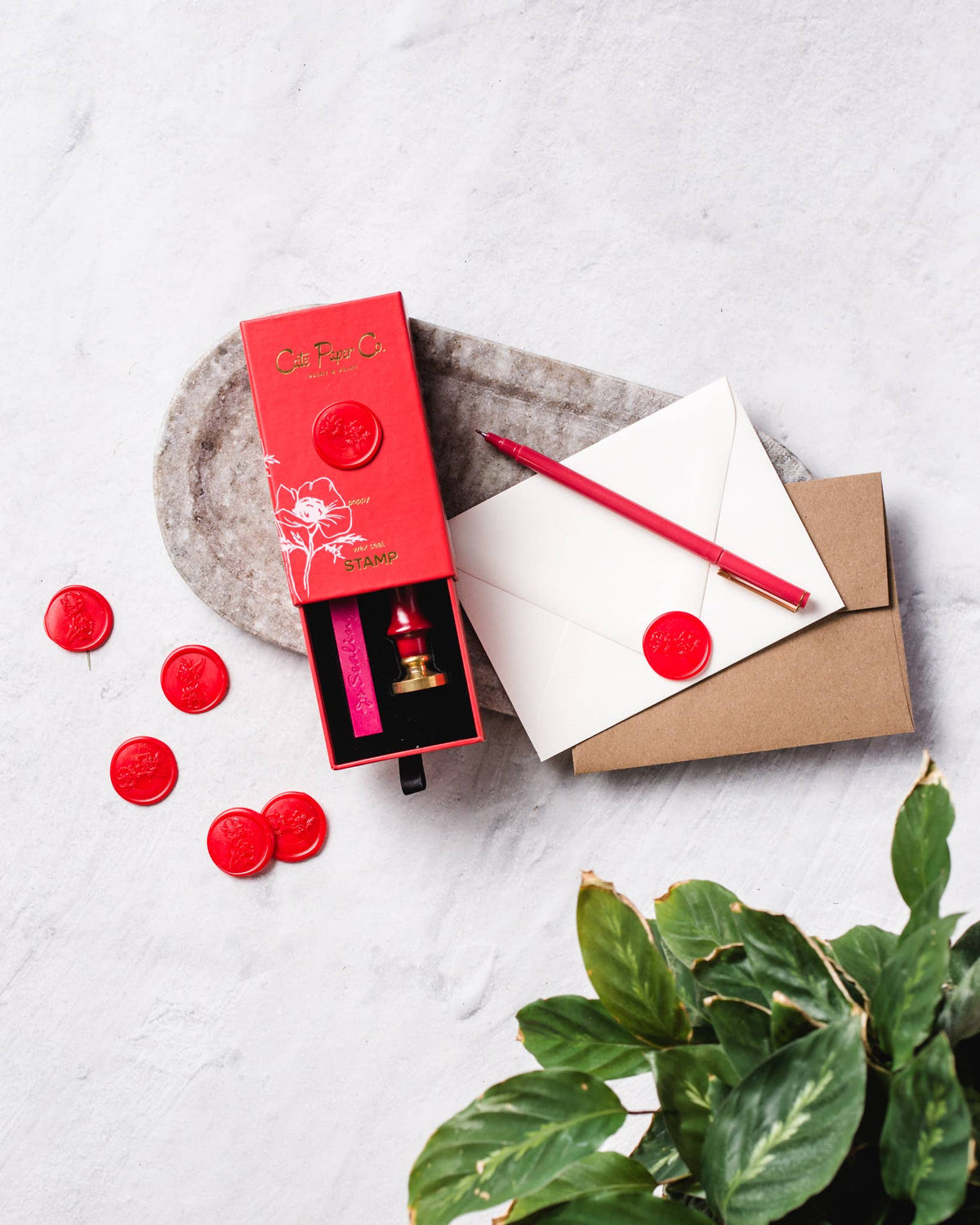 Wax Seal Stamp Set | Cate Paper Co