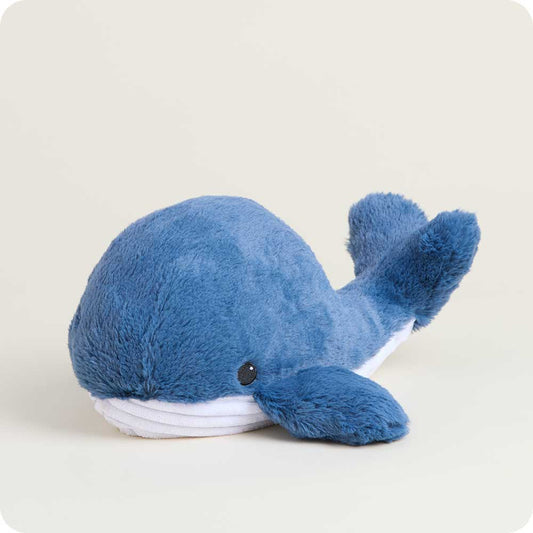 Blue Whale Warmies Coastal | Lavender Heating Pad & Plush Stuffed Animal