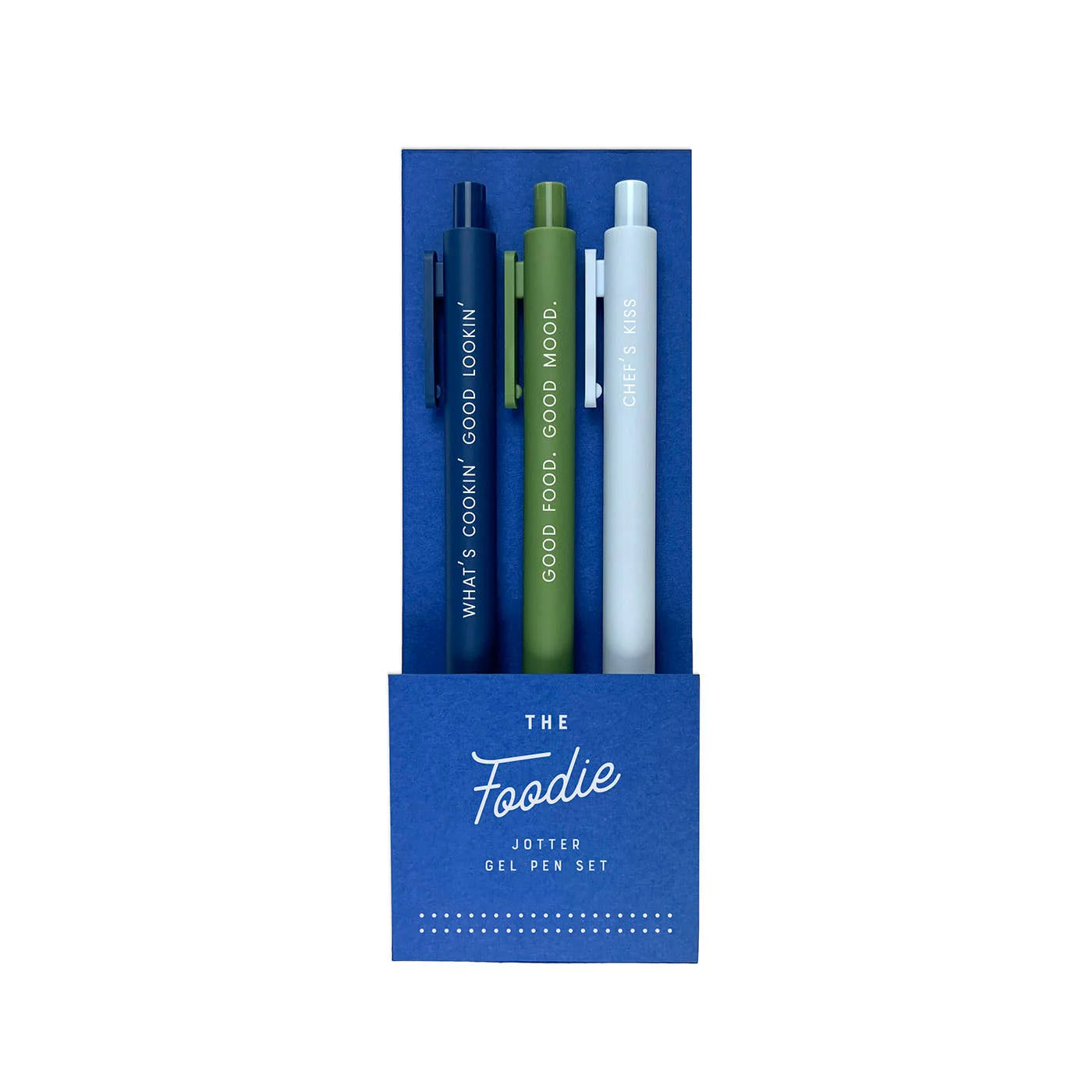 Ruff House Print Shop | Foodie Jotter Gel Pen: Set of 3