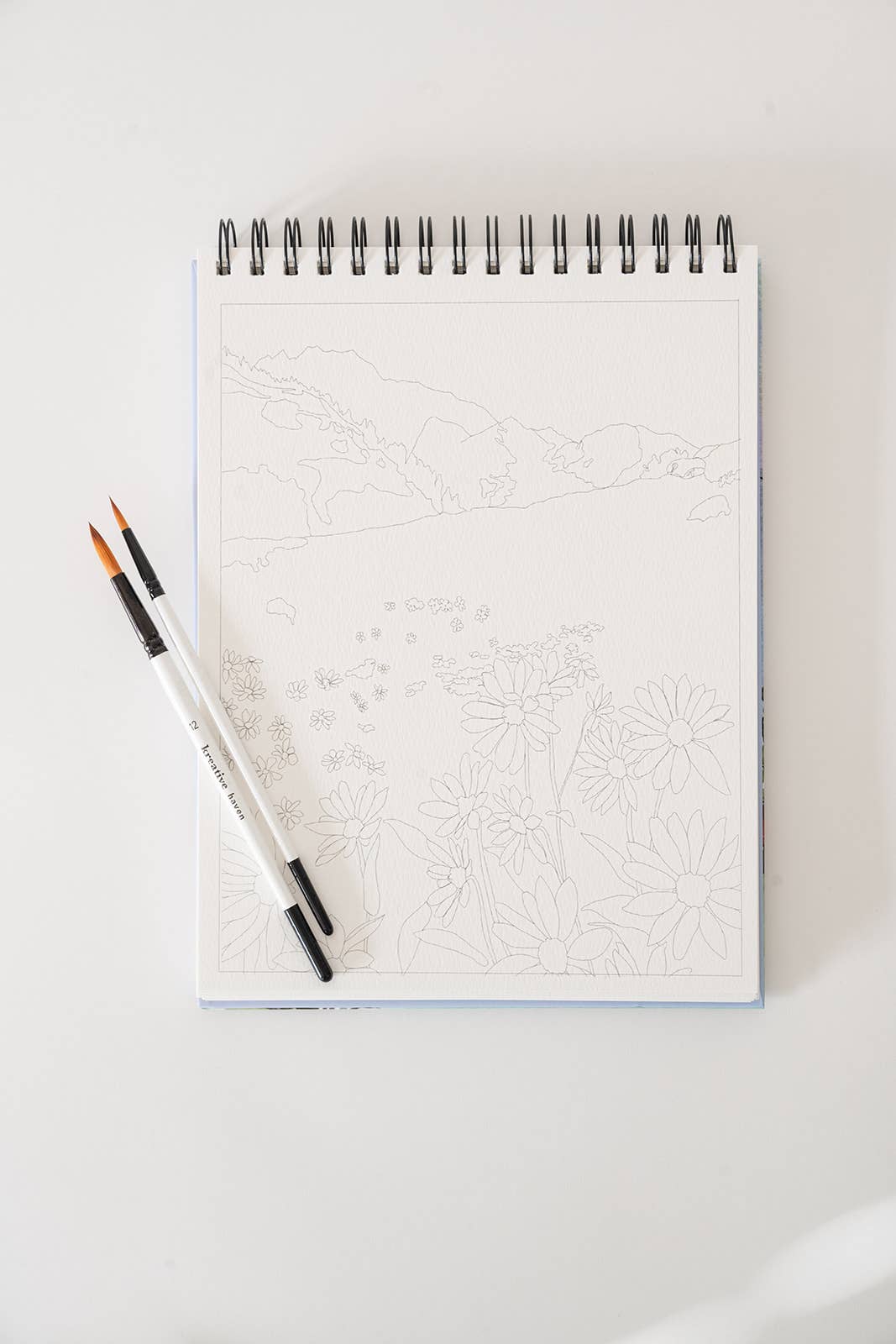 bailey rae studio | Landscape Watercoloring Book