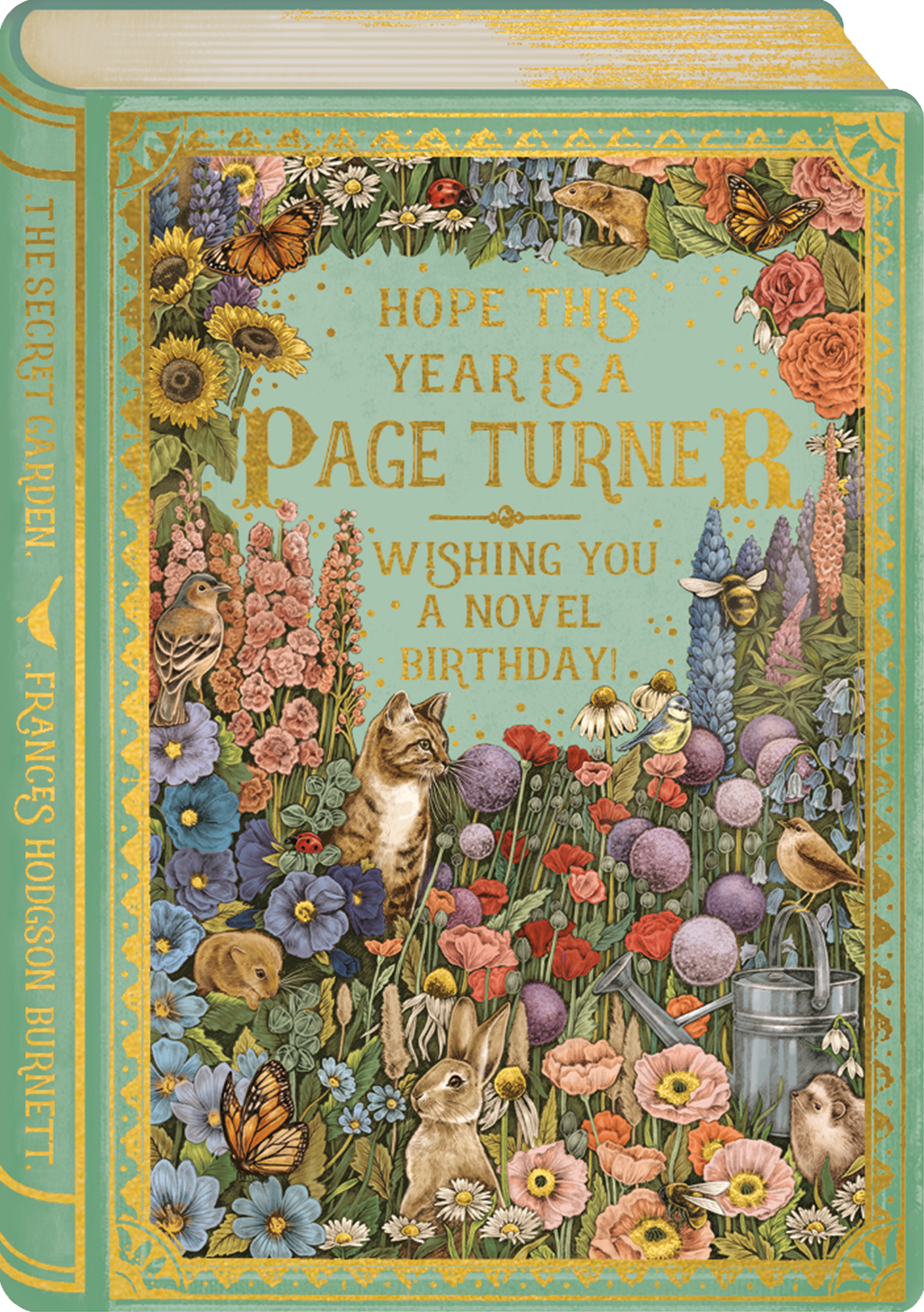 The Art File | Storybook Page Turner Birthday Greeting Card