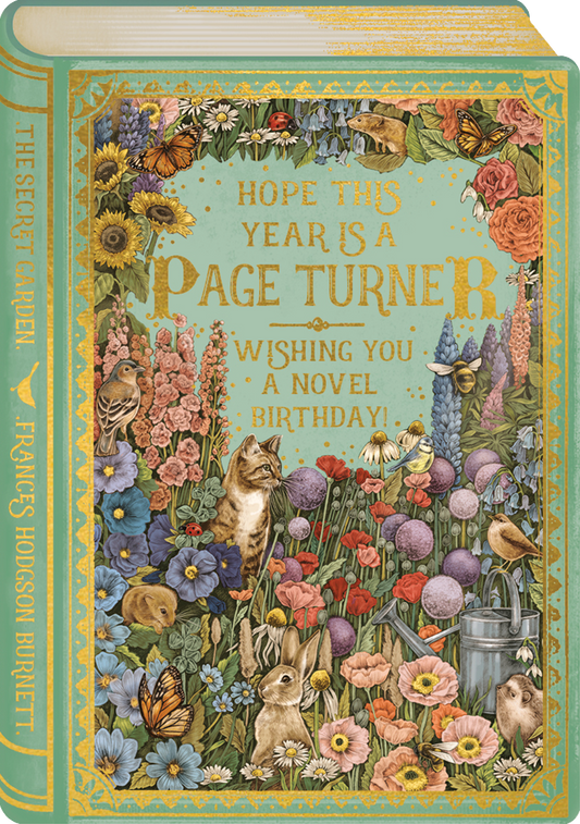 The Art File | Storybook Page Turner Birthday Greeting Card