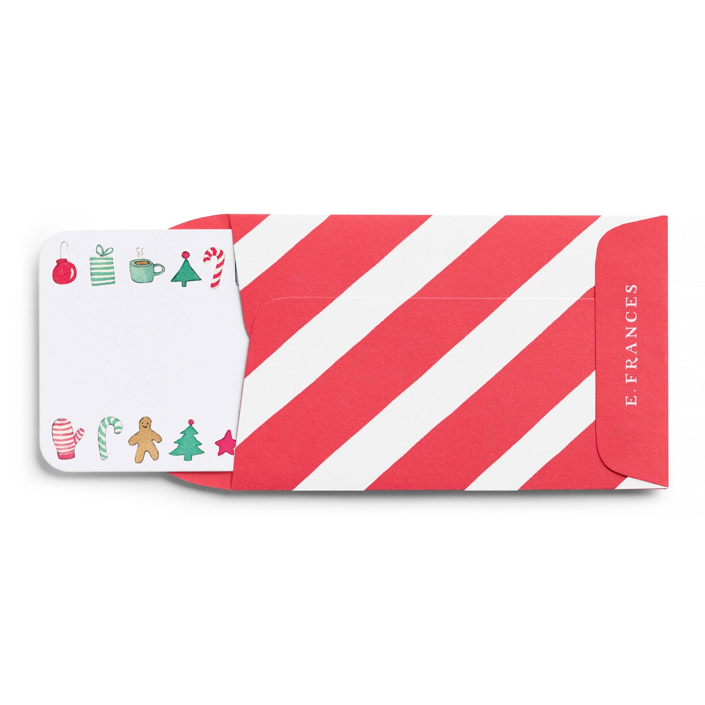 Little Notes® Mini Envelopes, Set of 20 – Candy Cane Stripe