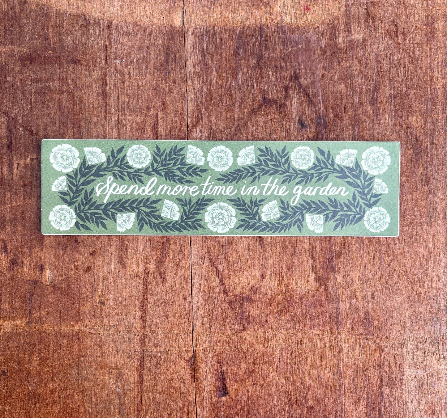 Katharine Watson | Spend More Time in the Garden Sticker