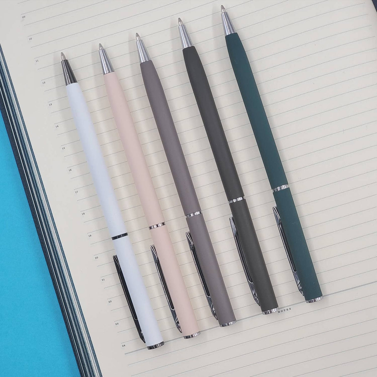 Tube of 12 Palermo pens - Forest Green