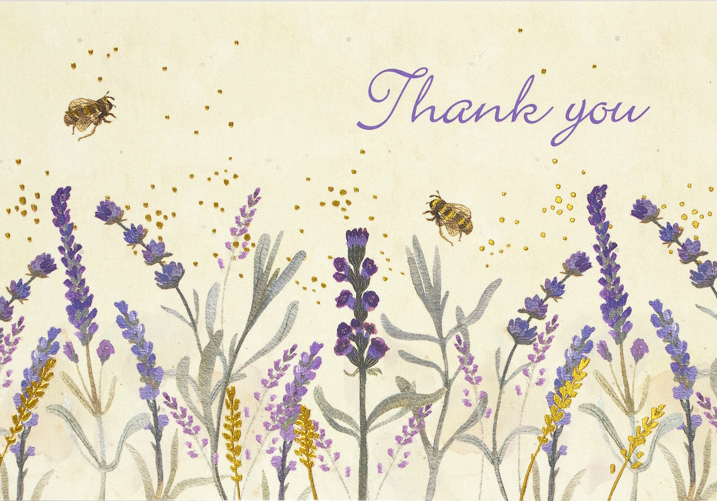 Peter Pauper Press | Lavender & Honey Thank You Notes