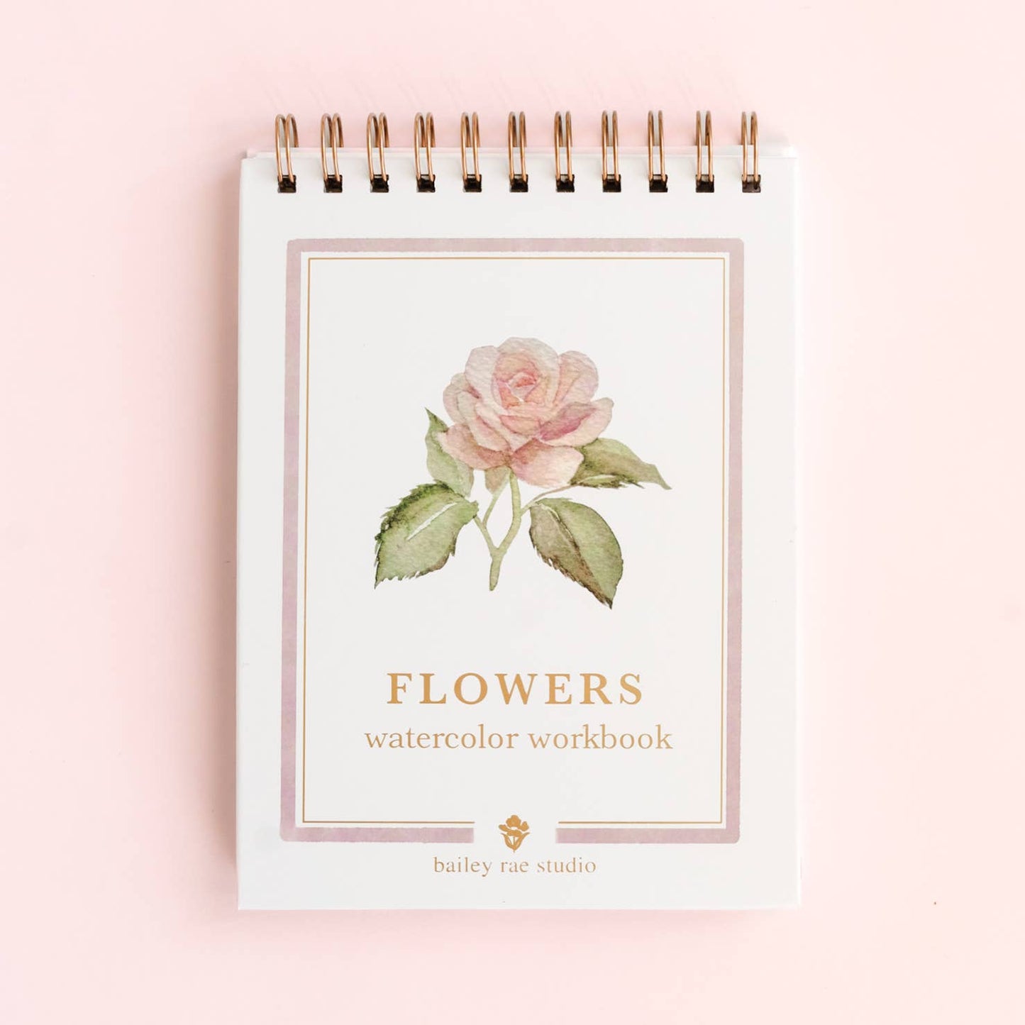 bailey rae studio | Flowers Watercolor Workbook